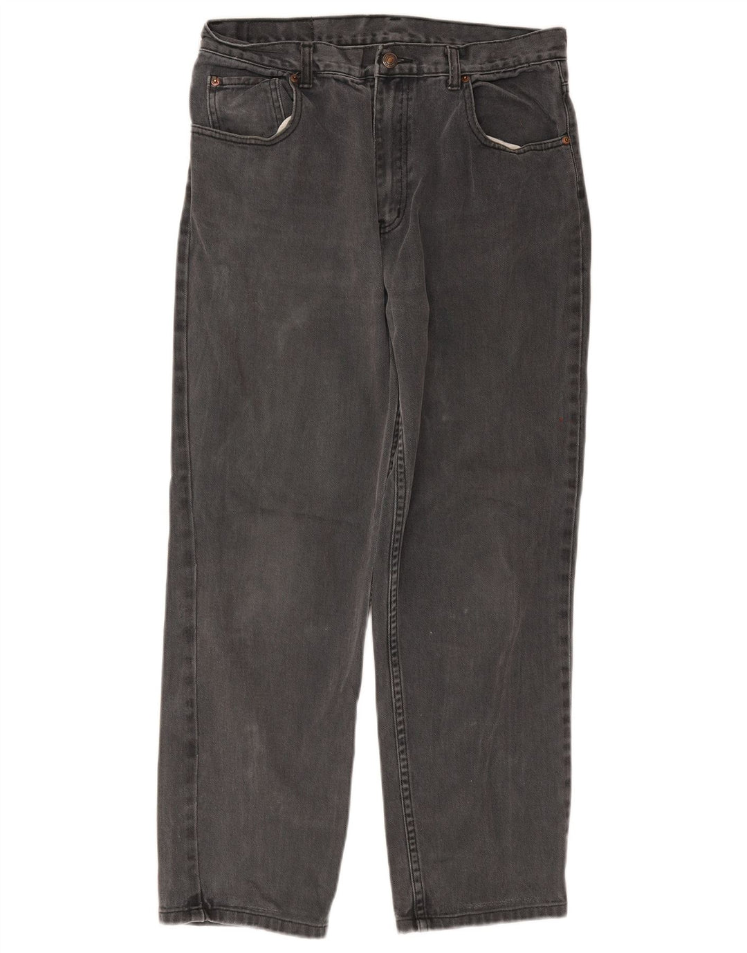 Levi's Womens 560 Tapered Jeans W34 L32 Grå