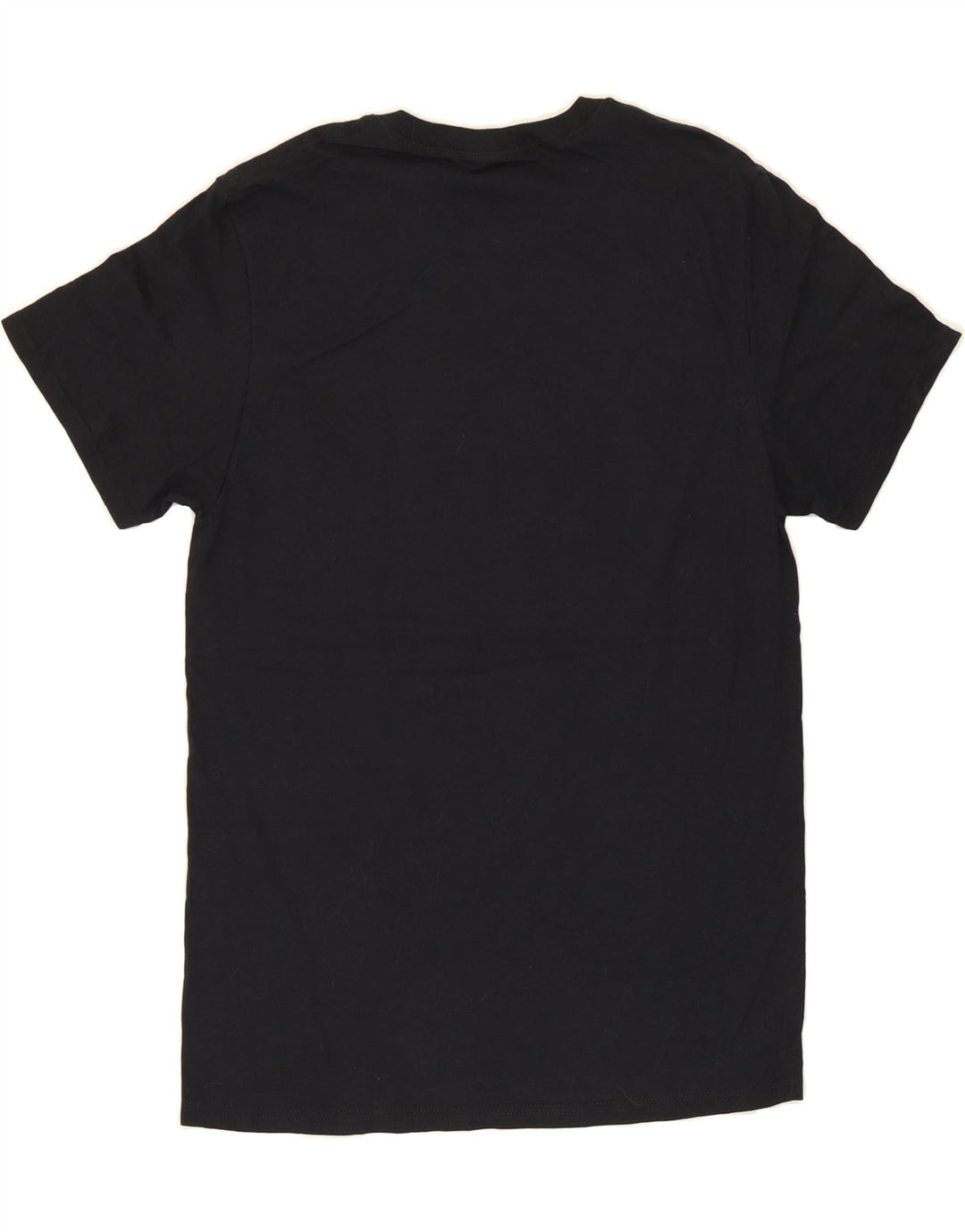 RUSSELL ATHLETIC Mens Graphic T-Shirt Top Medium Black Cotton Vintage Russell Athletic and Second-Hand Russell Athletic from Messina Hembry 