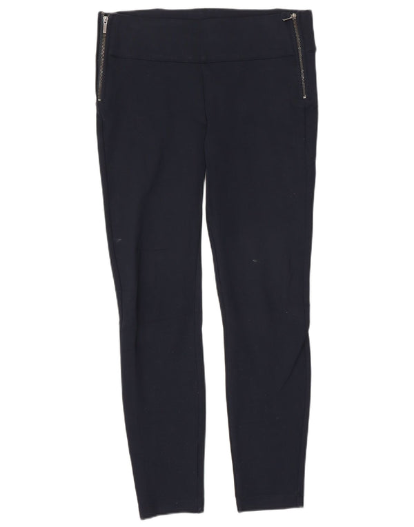 Zara Womens Trafaluc Legging Casual Trousers Medium W28 L26 Navy Blue