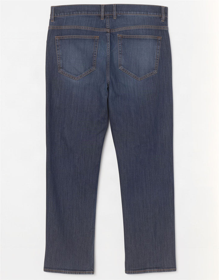 Gant Herre Regular Fit Straight Jeans W34 L30 Blå Bomuld