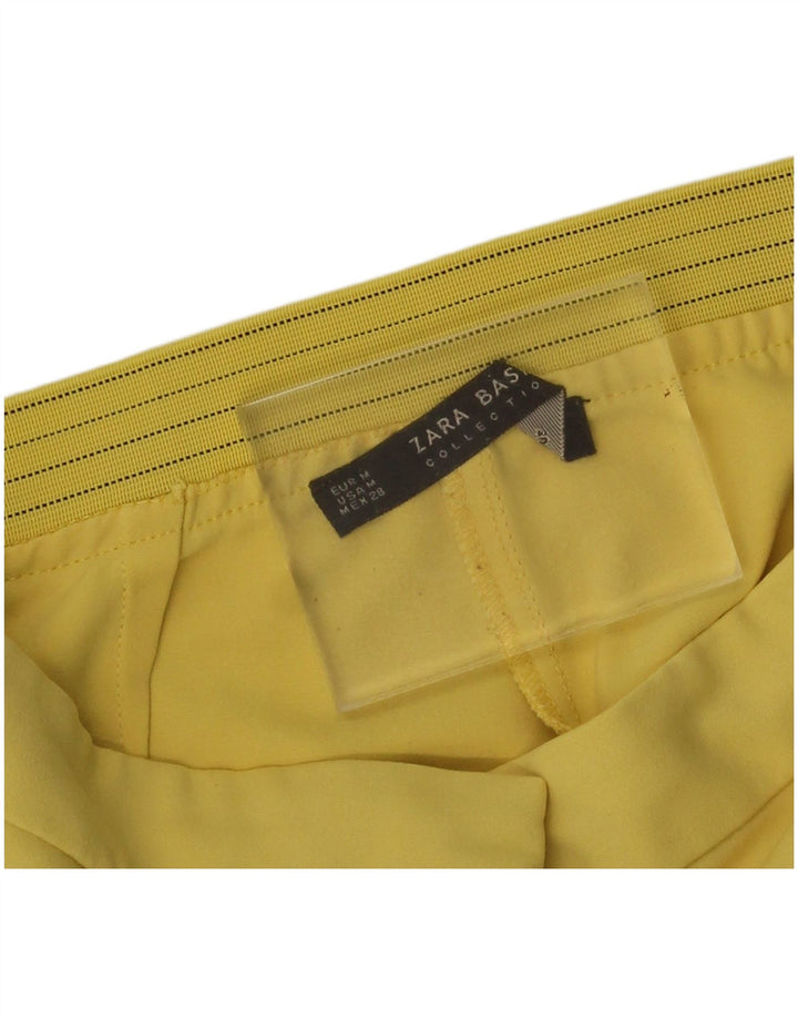 Zara Dame Slim Chino Bukser Medium W28 L26 Gul