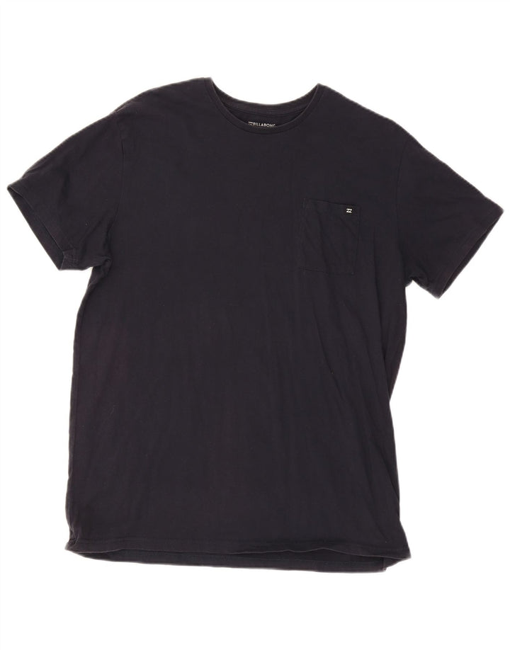 Billabong Mens T-Shirt Top Large Navy Blue