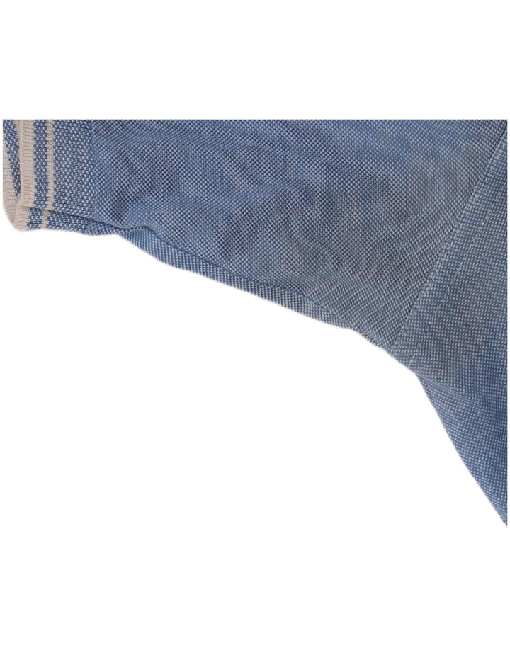 Paul & Shark Mens Polo Shirt Medium Blue Flecked
