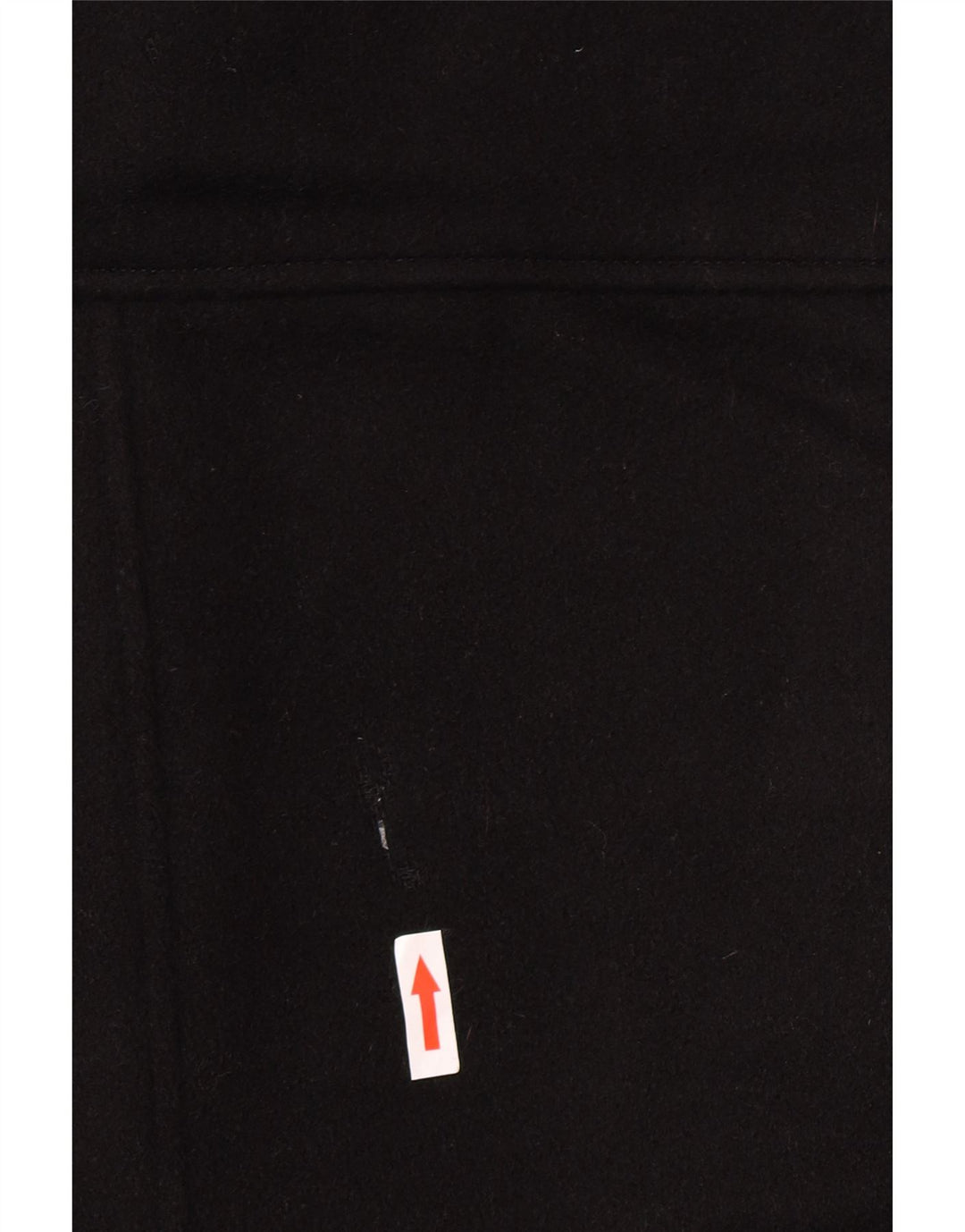 J. Crew Mens Overcoat UK 40 Large Black Wool