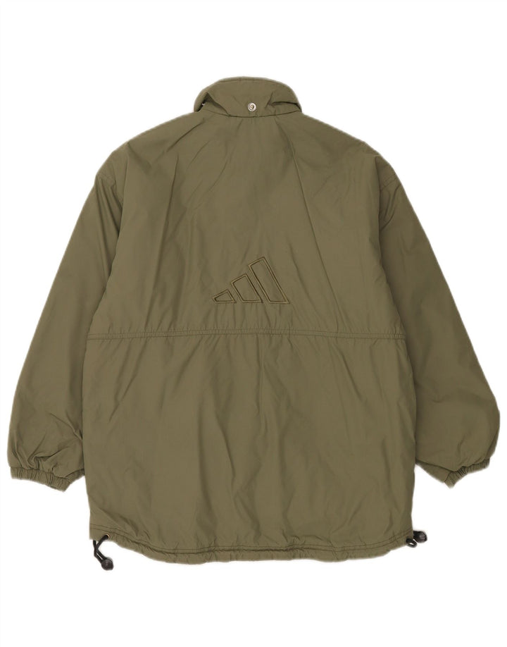 Adidas Boys Graphic Padded Coat 11-12 Years Khaki Polyamide