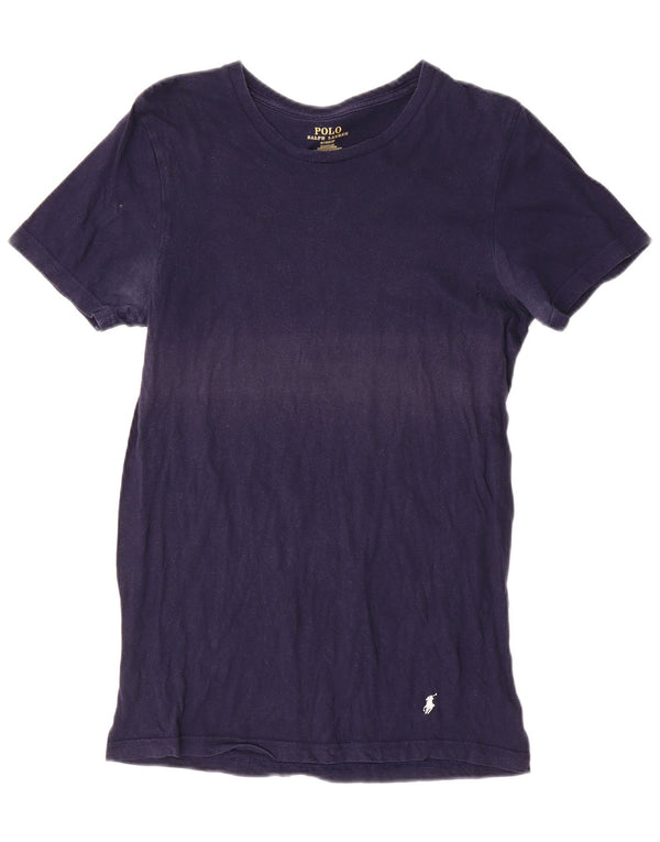 Polo Ralph Lauren T-shirt coupe classique pour hommes, petit coton bleu marine