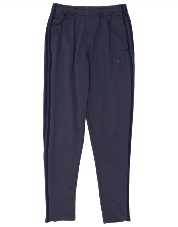 Adidas Herren-Trainingshose UK 40/42 Mittelmarineblaues Polyester