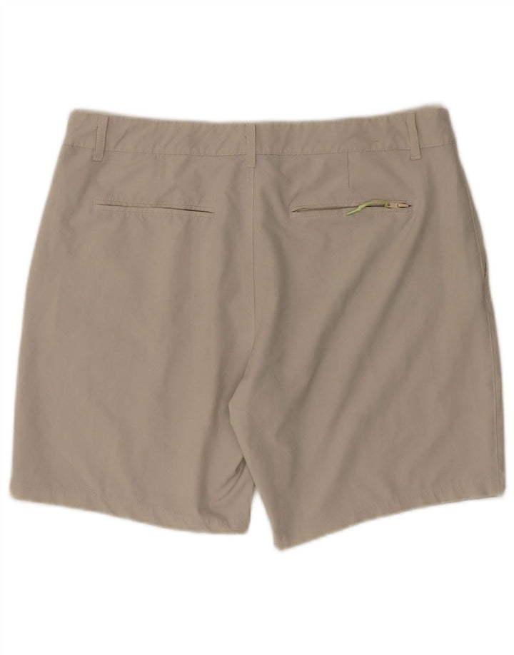 PEPE JEANS Womens Chino Shorts Large W34  Beige Polyester
