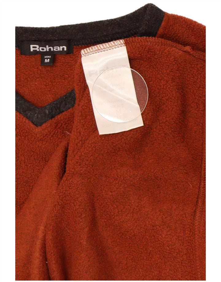 Rohan Mens Fleece Top Long Sleeve Medium Brown Polyester