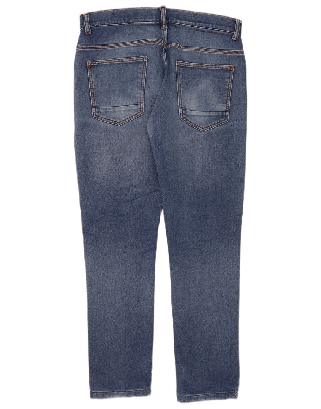 Zara Mens Slim Jeans EU 42 Large W32 L29 Blue