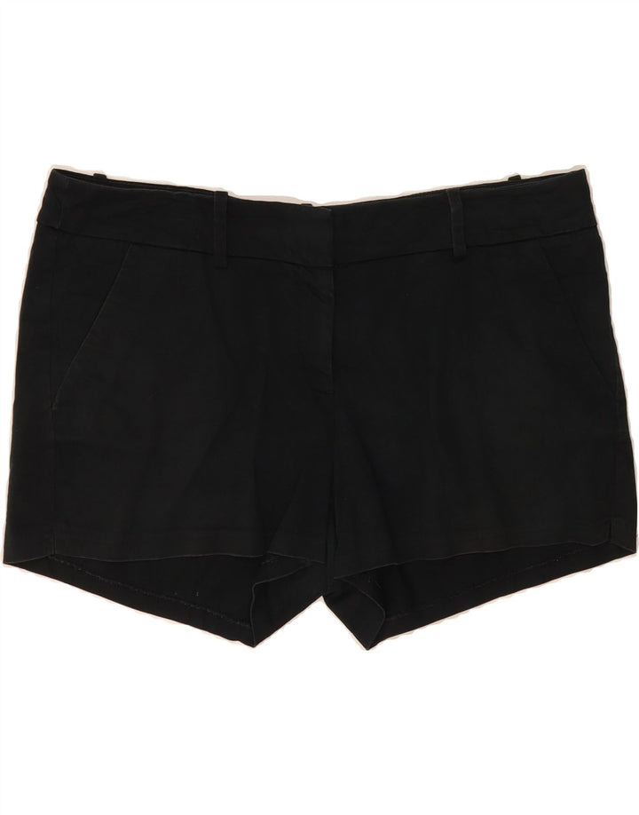MOSSIMO Womens Stretch Chino Shorts US 14 XL W38  Black Cotton Vintage Mossimo and Second-Hand Mossimo from Messina Hembry 