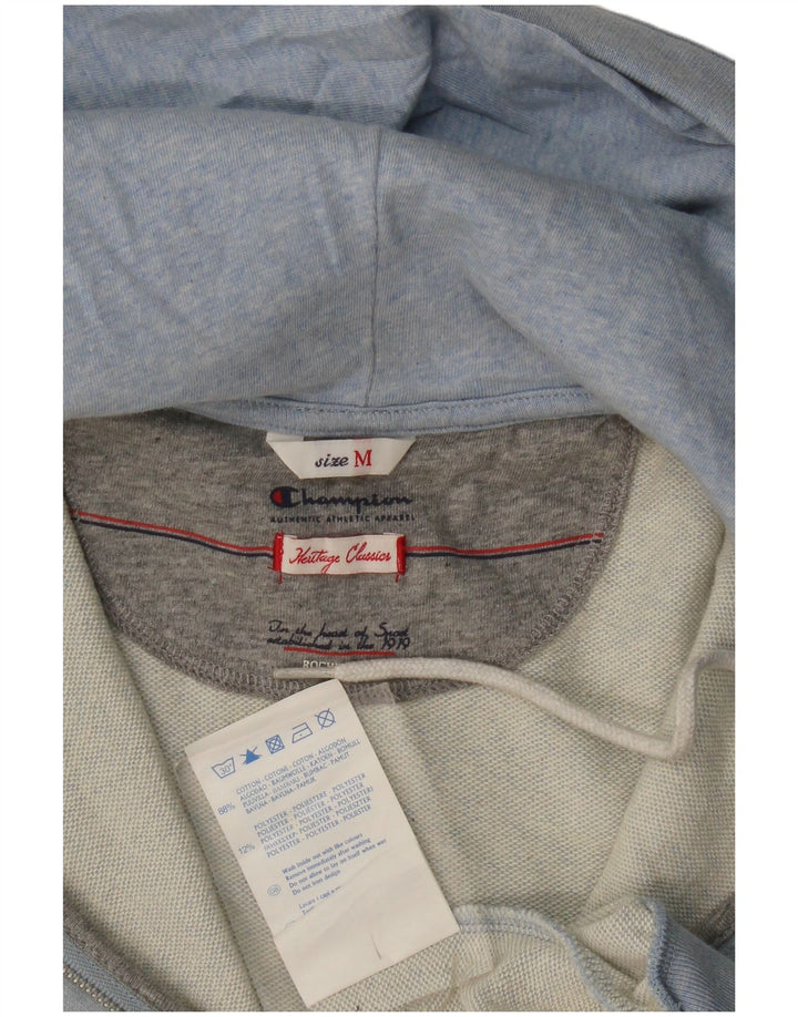 Felpa con cappuccio e zip Champion Heritage Classics da donna UK 14 Blu medio