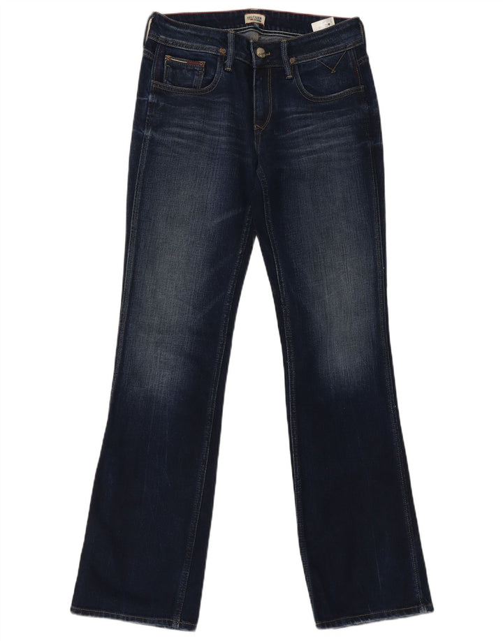 Tommy Hilfiger Womens Bootcut Jeans W29 L32 Navy Blue Cotton
