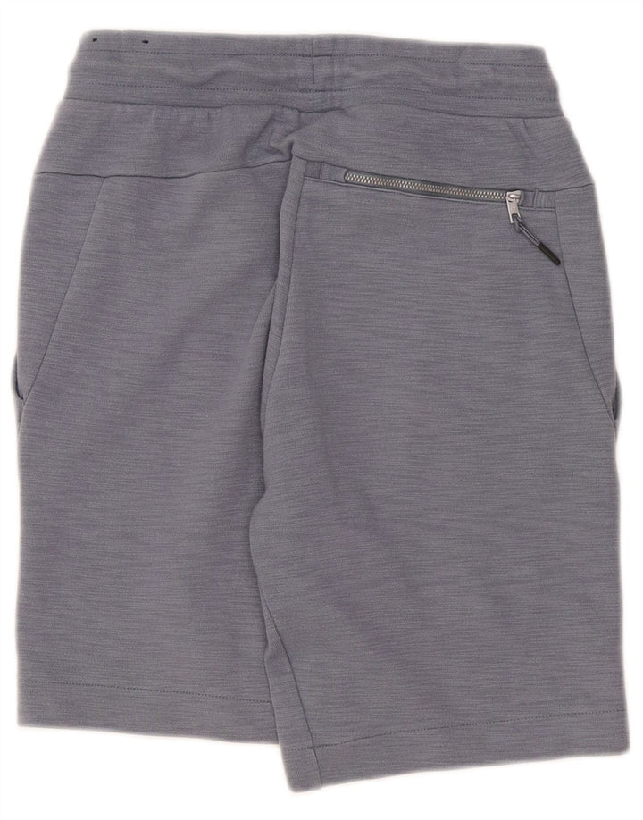 Pantaloncini sportivi Nike da uomo piccoli in cotone screziato blu navy