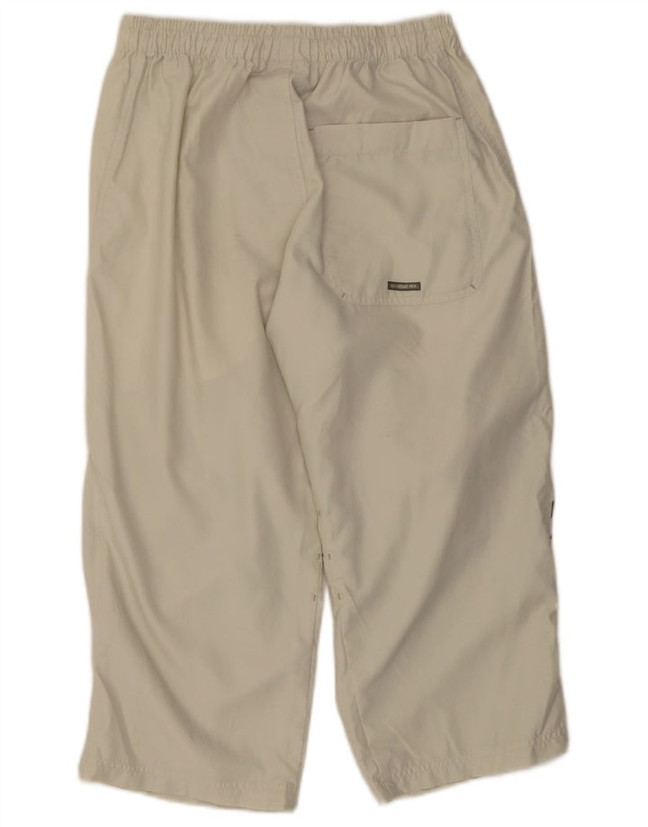 Pantaloni da tuta Quiksilver da uomo con grafica Capri piccoli in poliestere beige
