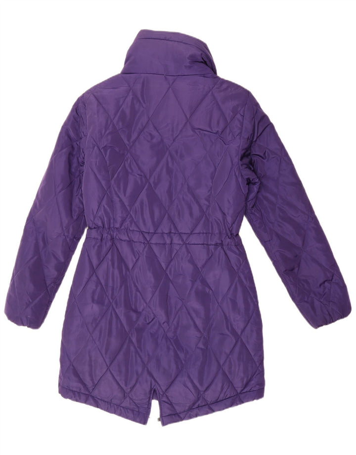 Marks & Spencer Γυναικείο παλτό UK 8 Small Purple Polyester