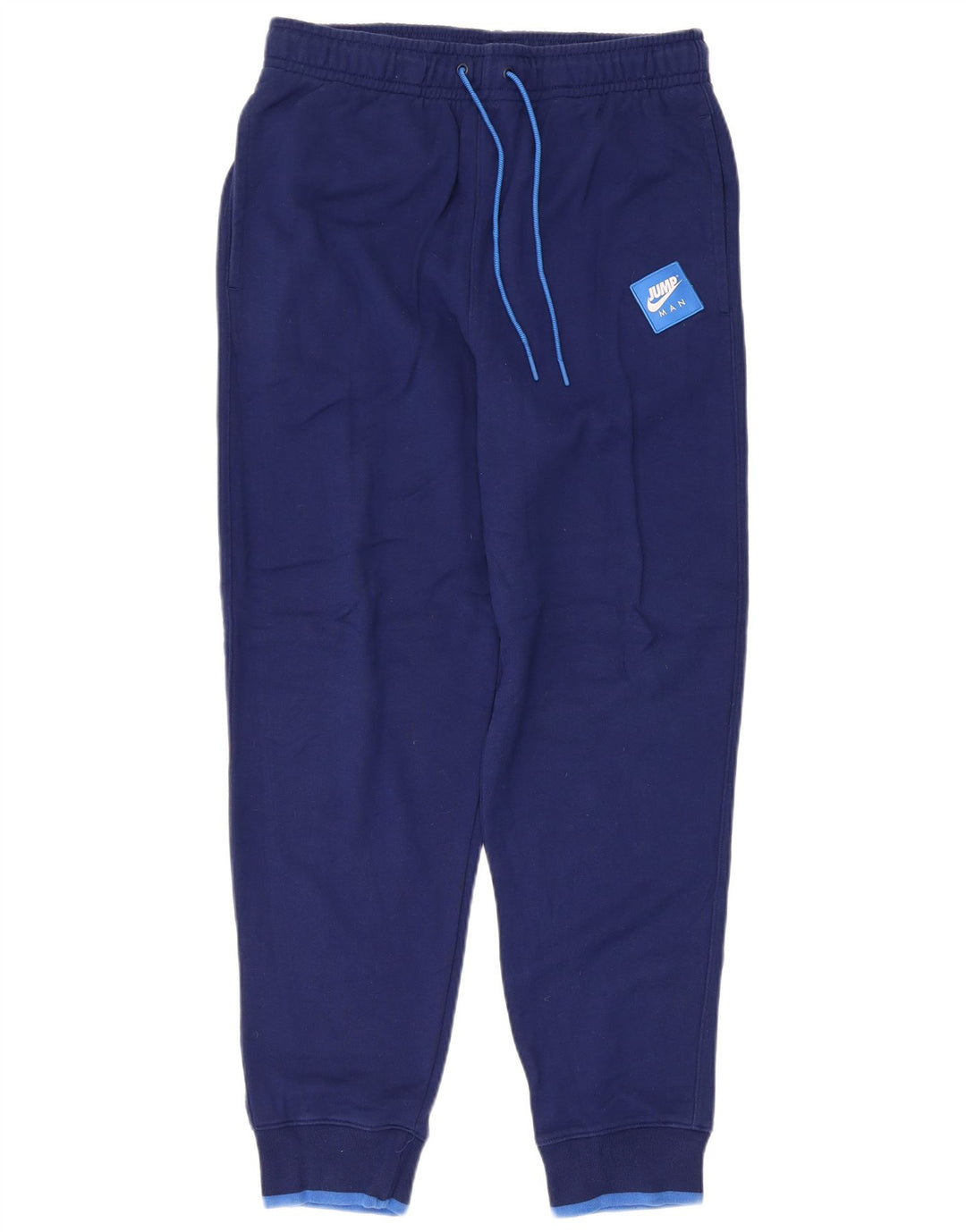 Jordan Mens Tracksuit Trousers Joggers Medium Blue Cotton