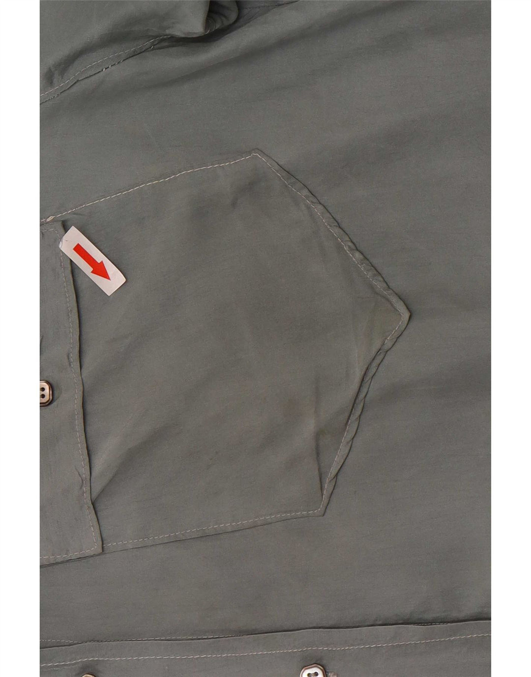 Vintage Womens Shirt Blouse UK 18 XL Grey