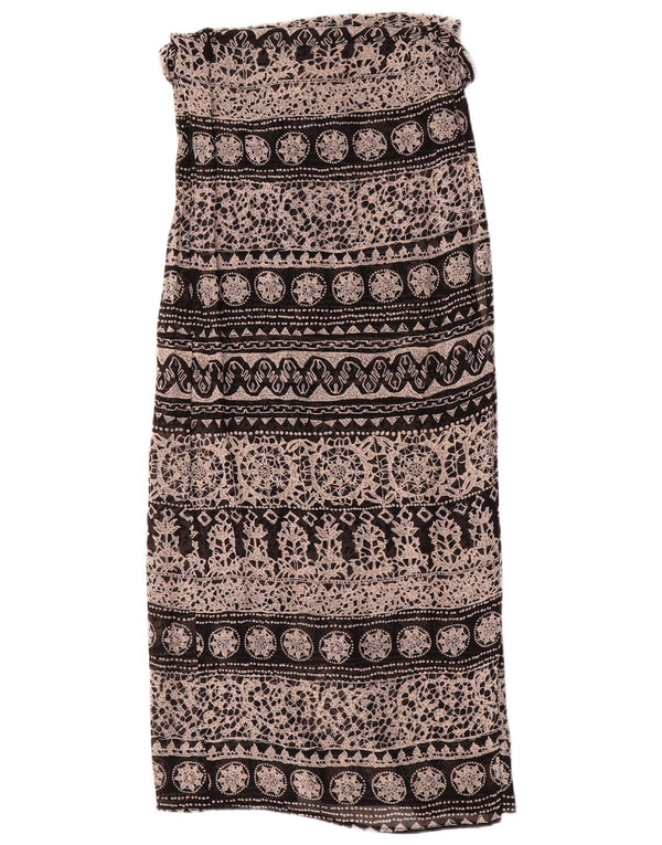 Max & Co. Fusta cu talie înaltă pentru femei UK 12 Medium W28 Black Floral