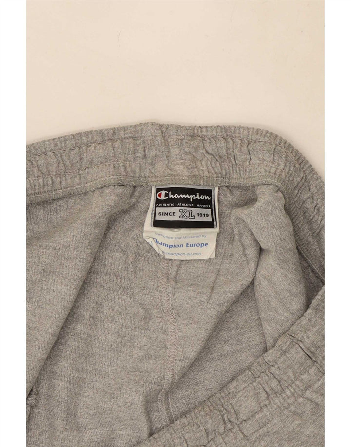 Champion Mens Sport Shorts XL Grey Flecked Cotton