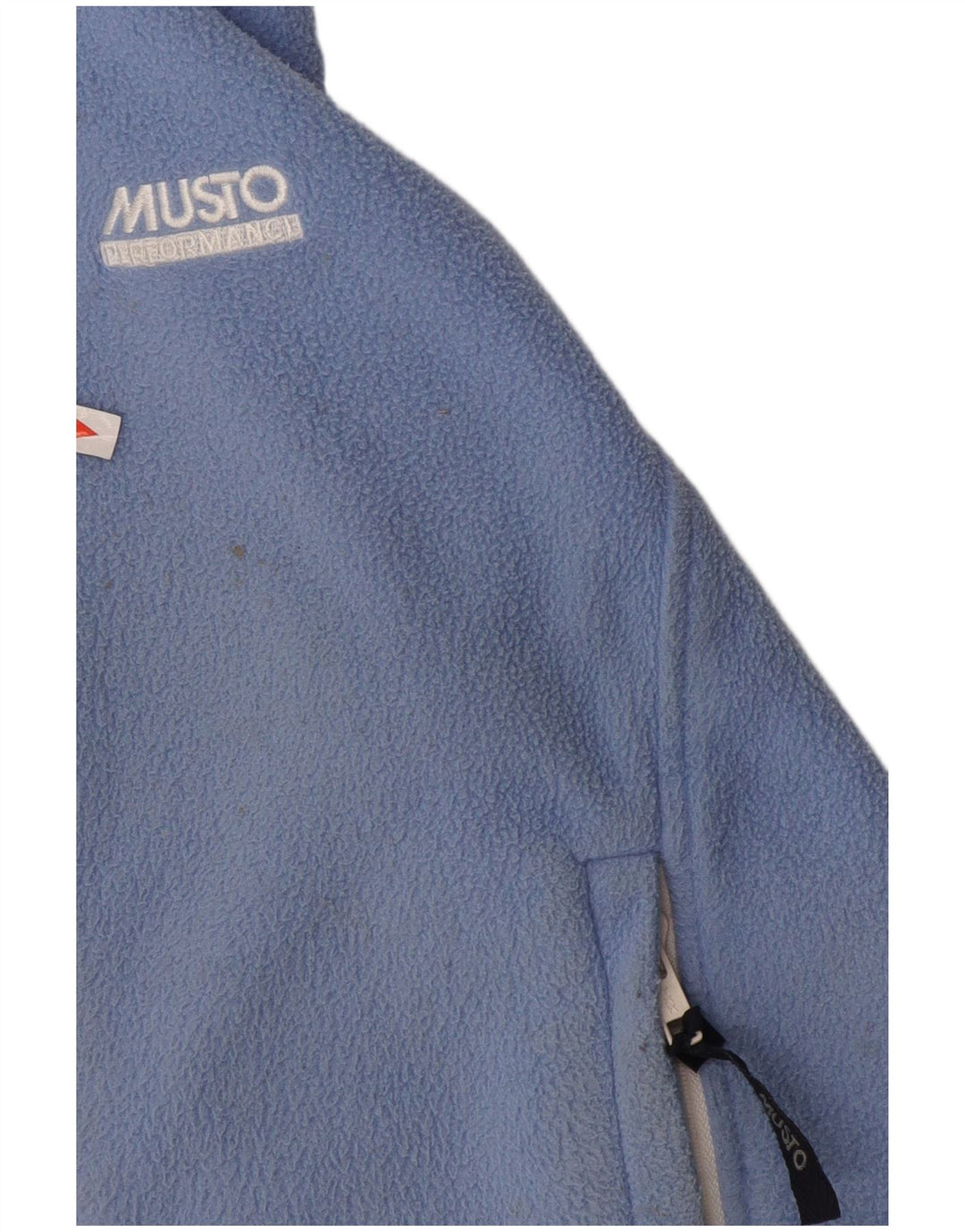 Musto Boys Fleece Gilet 11-12 år Medium Blue Colourblock Polyester