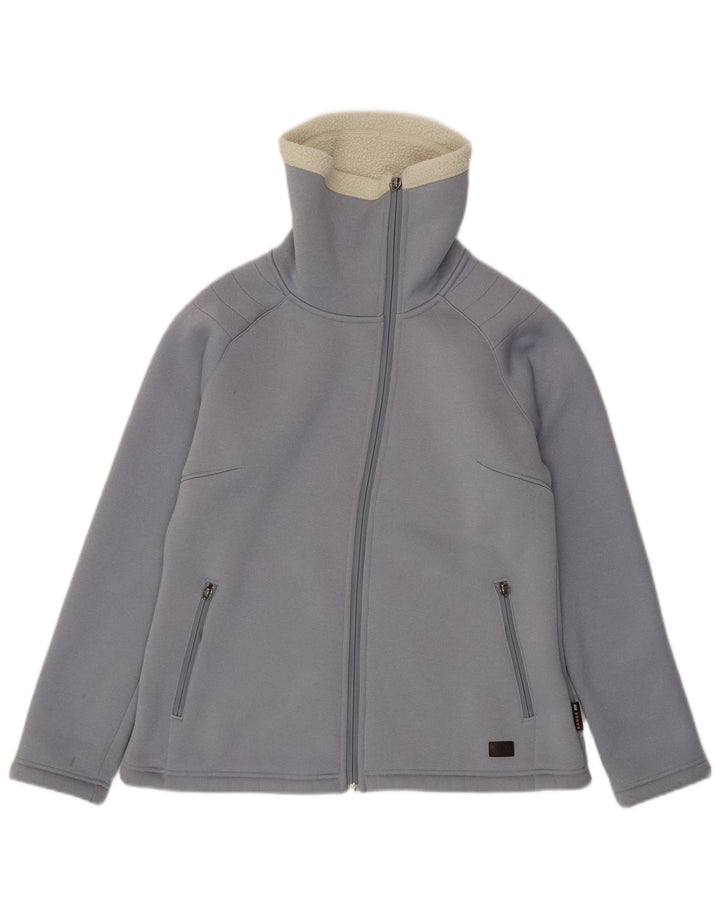Jack Wolfskin Womens Sherpa Jacket UK 16 Large  Blue Polyester