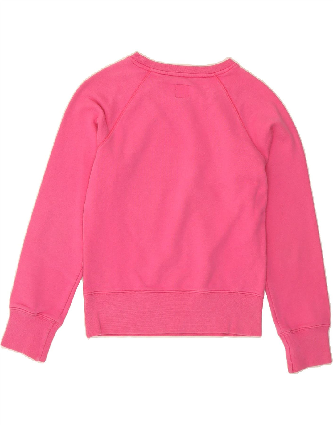 ADIDAS Womens Graphic Sweatshirt Jumper EU 38 Medium Pink Cotton Vintage Adidas and Second-Hand Adidas from Messina Hembry 