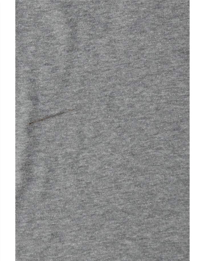 Under Armour Mens Graphic T-Shirt Top Small Grey Flecked Cotton