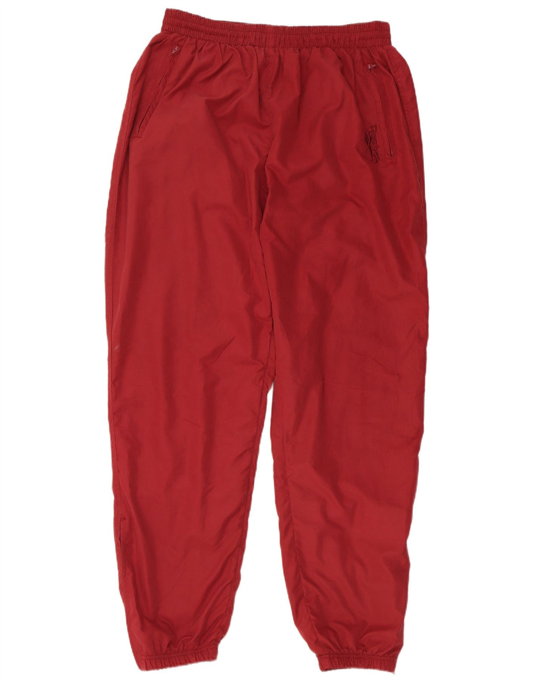 REEBOK Pantalon de Survêtement Homme Joggers XL Bordeaux Polyester