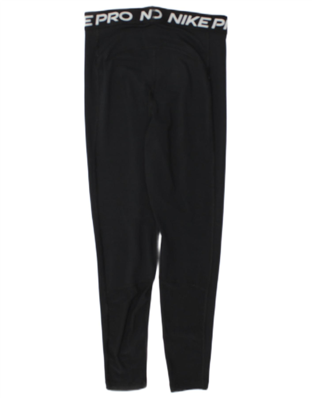 Nike Dame Dri Fit Grafiske Leggings UK 10 Small Black Polyester