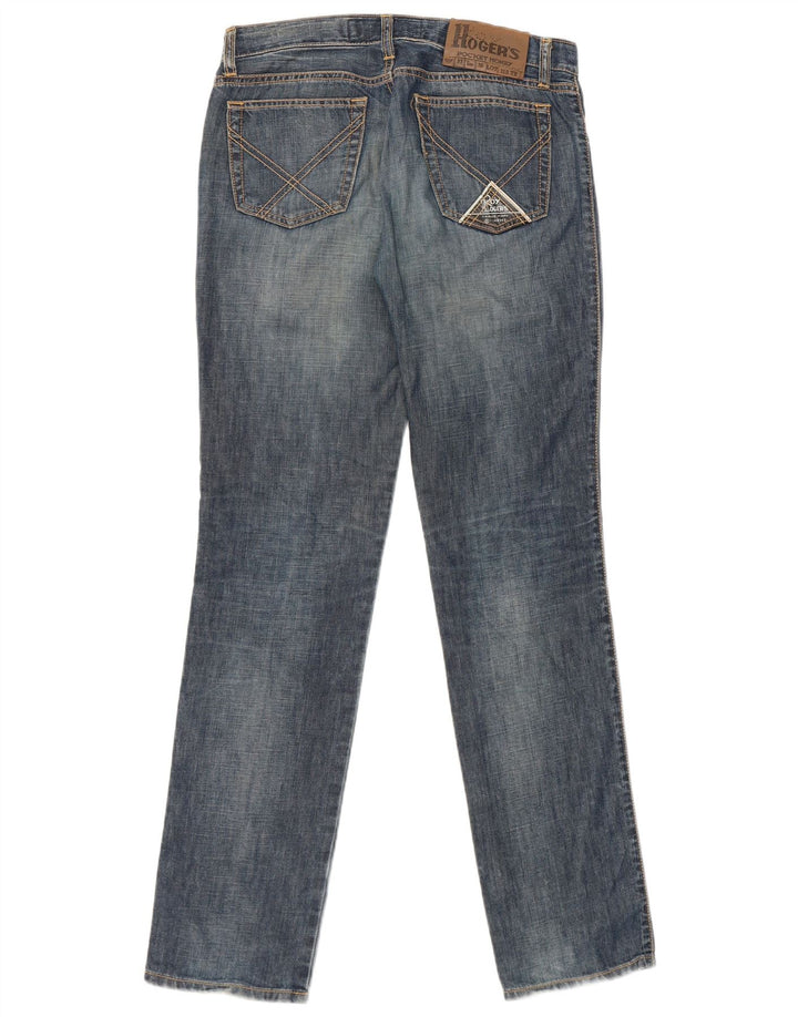 Roy Rogers Womens Slim Jeans W27 L32 Blue Cotton