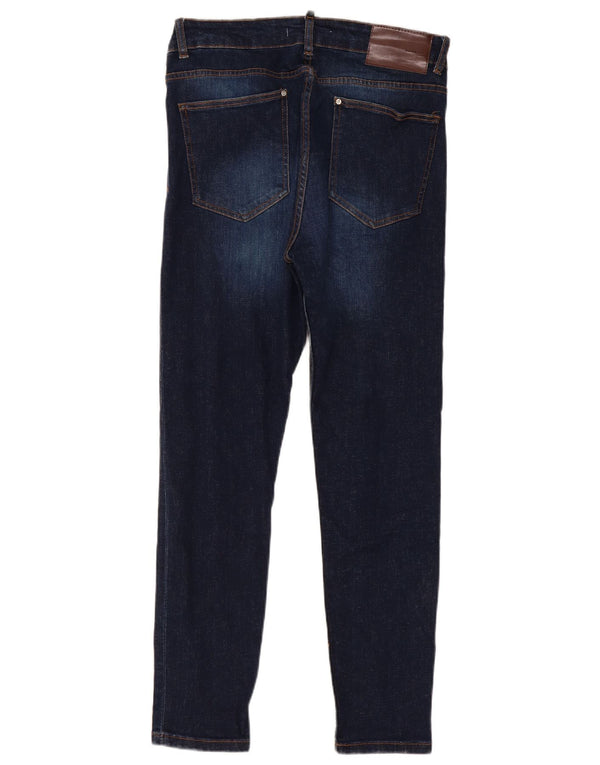 Zara Jean skinny pour homme EU 44 Large W34 L29 Bleu marine