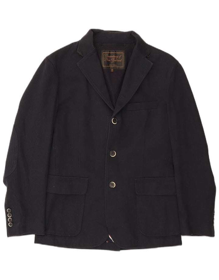 Canterbury Herre 3-knaps blazerjakke IT 50 Large Navy Blue