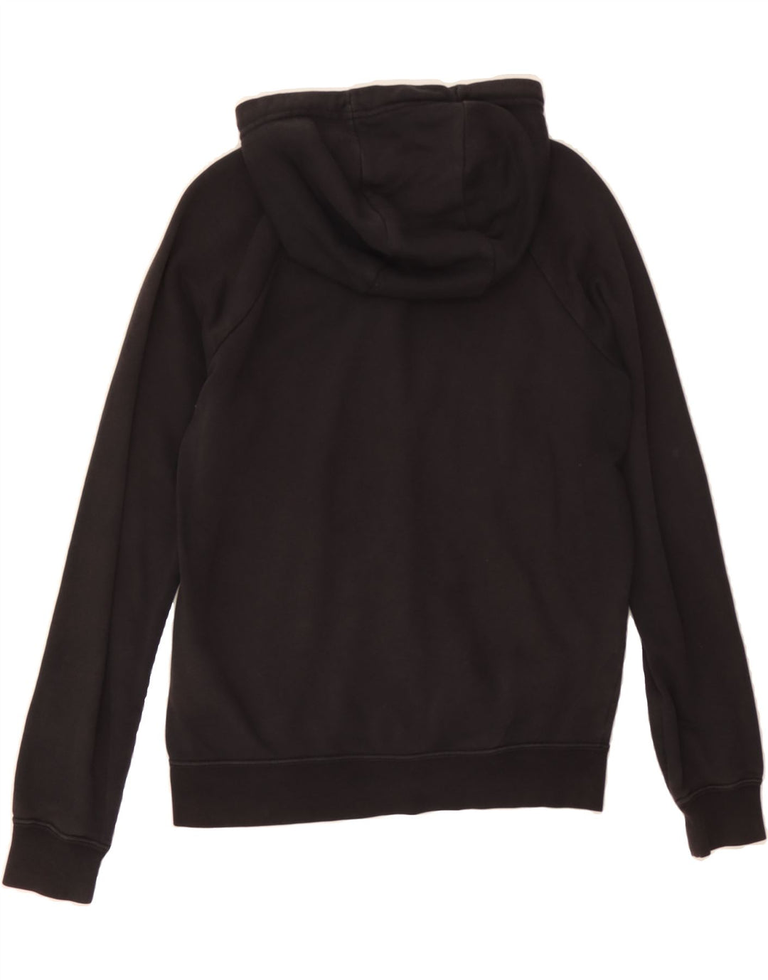 NIKE Mens Zip Hoodie Sweater Small Black Cotton Vintage Nike and Second-Hand Nike from Messina Hembry 