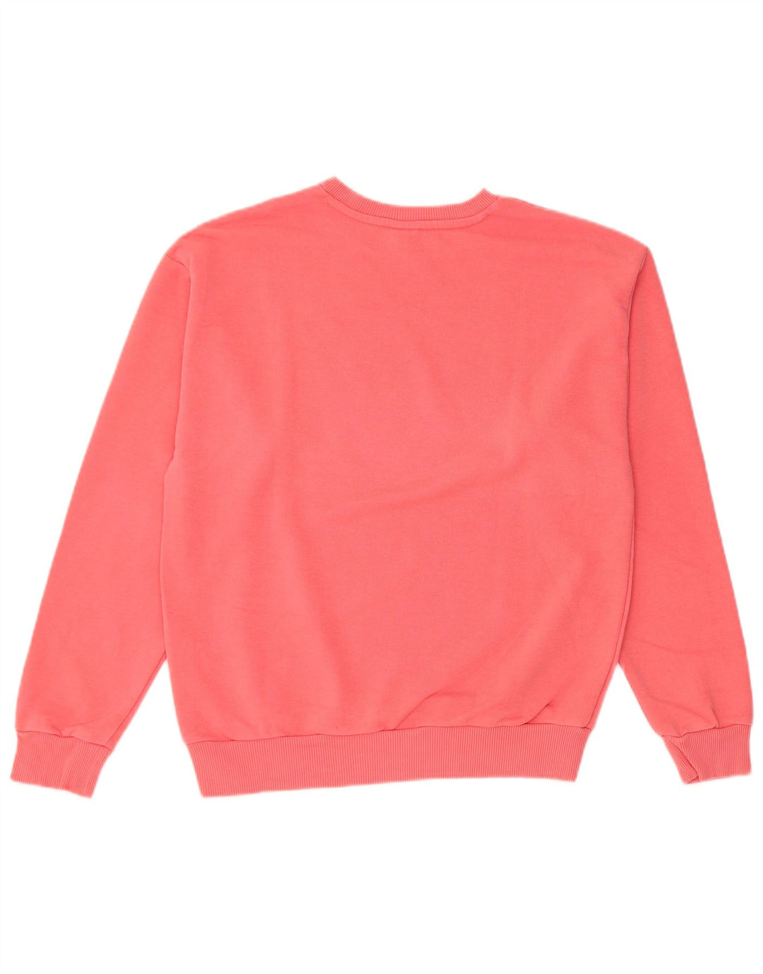 Puma Womens Graphic Oversized Sweatshirt Jumper UK 10 Small Pink Cotton