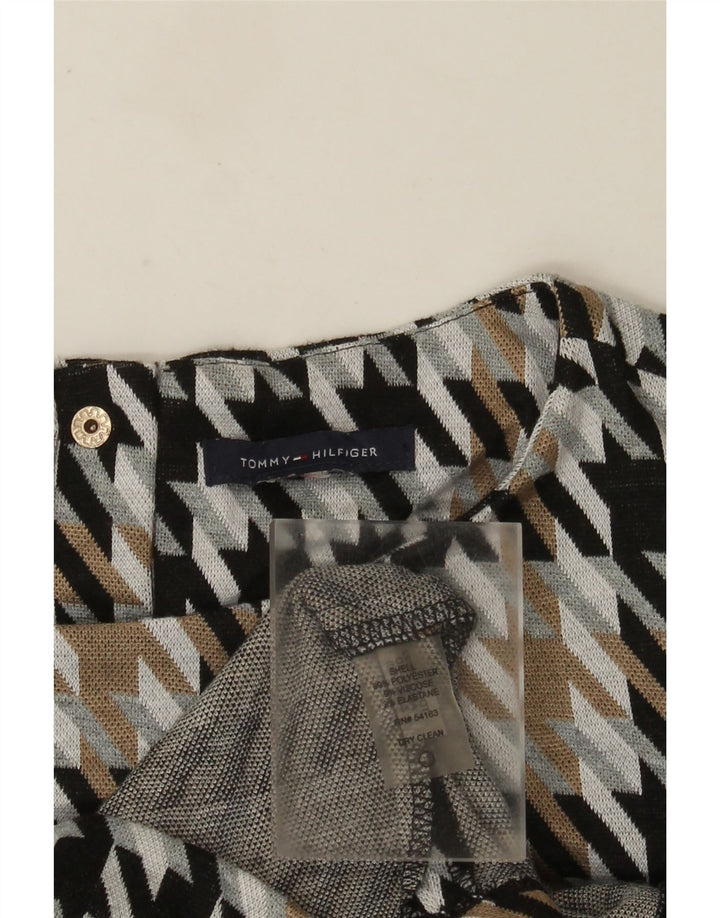 Damska sukienka typu shift Tommy Hilfiger UK 12, średnia, wielobarwna pepitka
