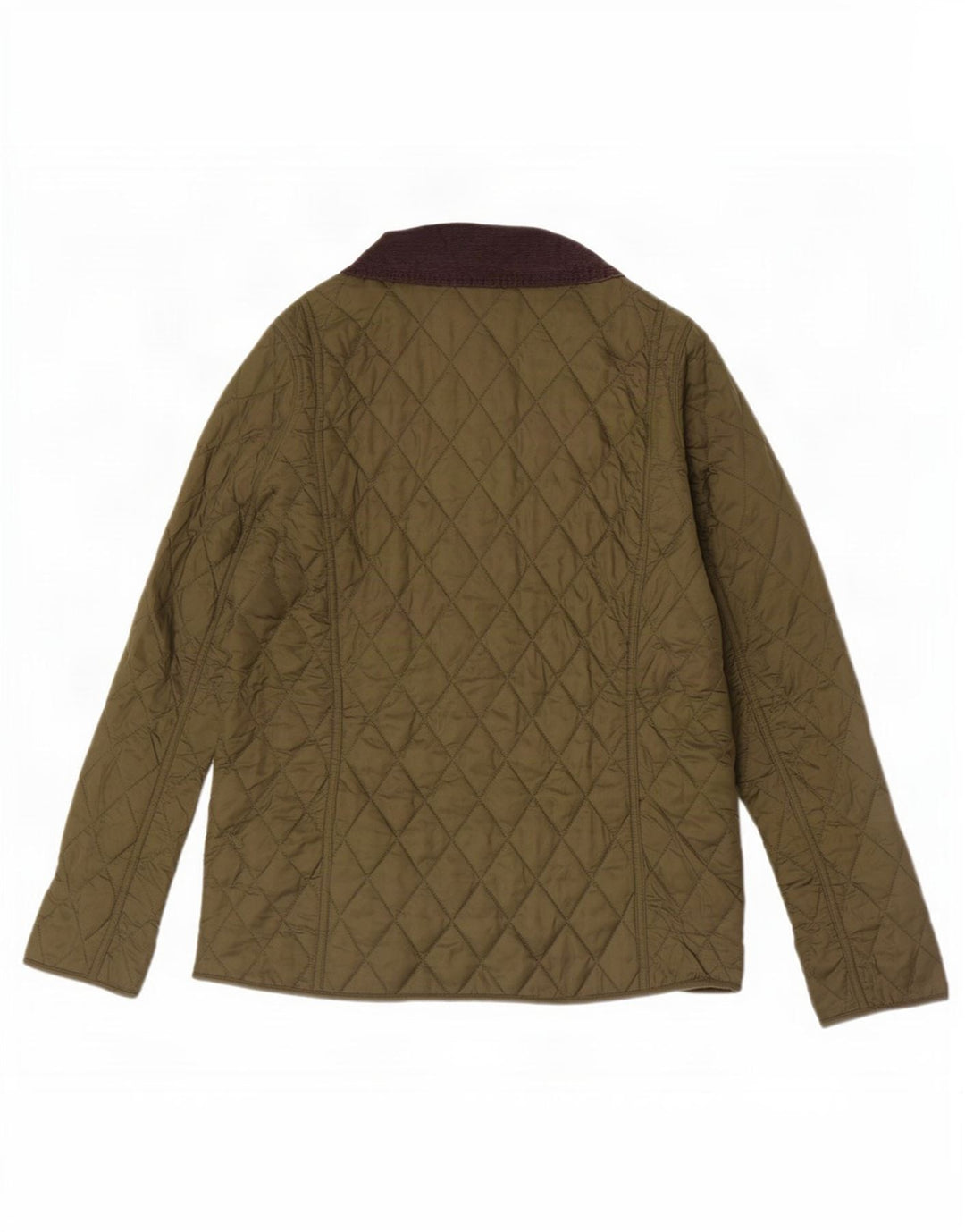 Jachetă matlasată Barbour pentru femei UK 14, mare, kaki, poliamidă color bloc