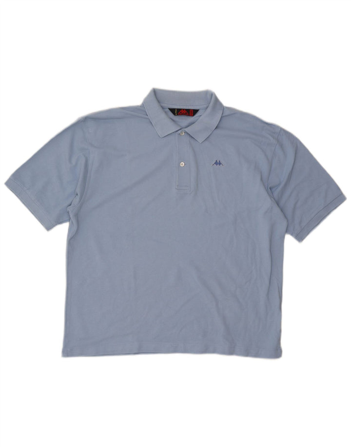 Kappa herre poloshirt XL blå