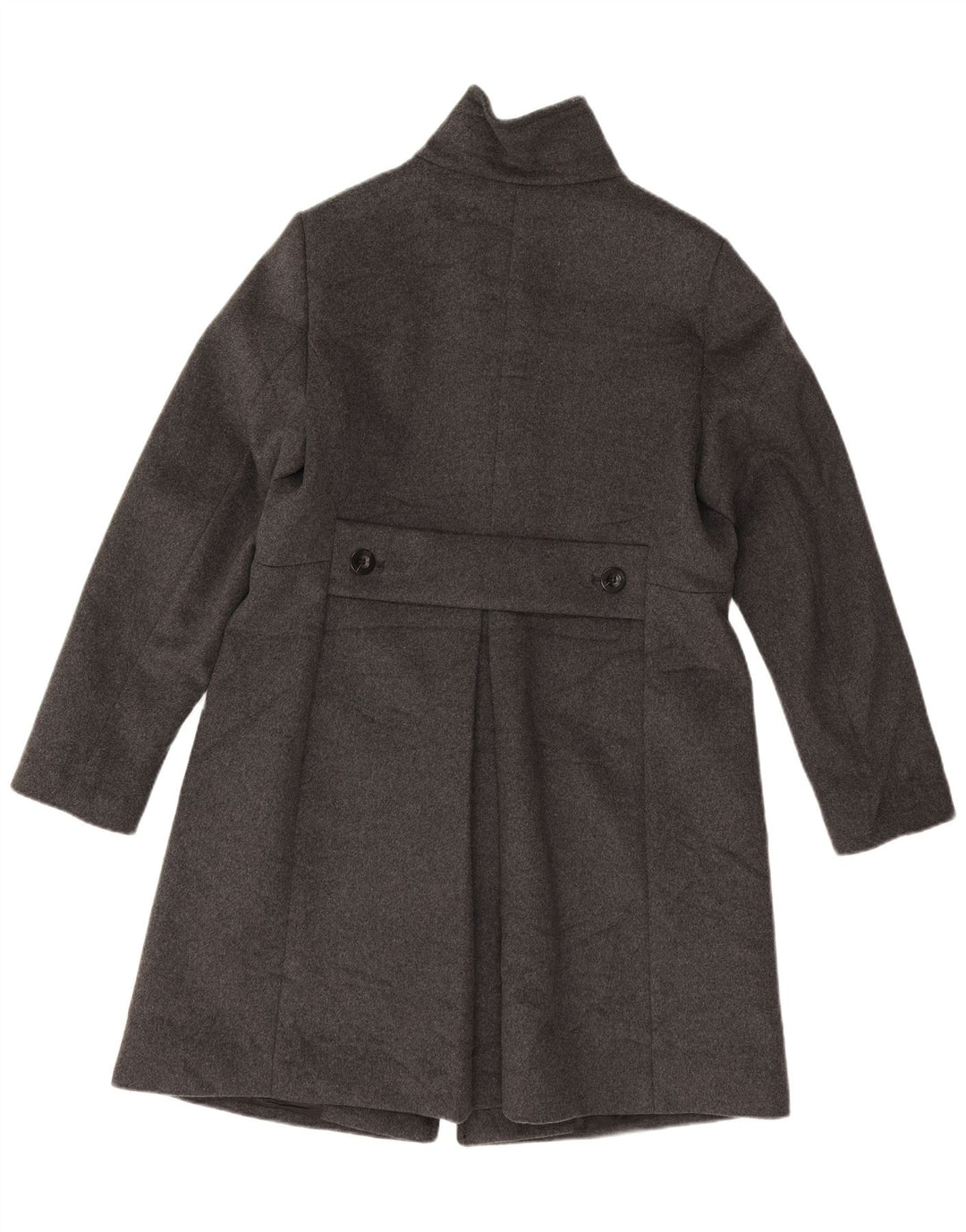 Esprit Damen Mantel UK 18 XL graue Wolle