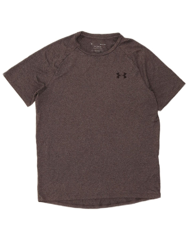 Under Armour Ανδρικό T-Shirt Top Small Grey Flecked Polyester