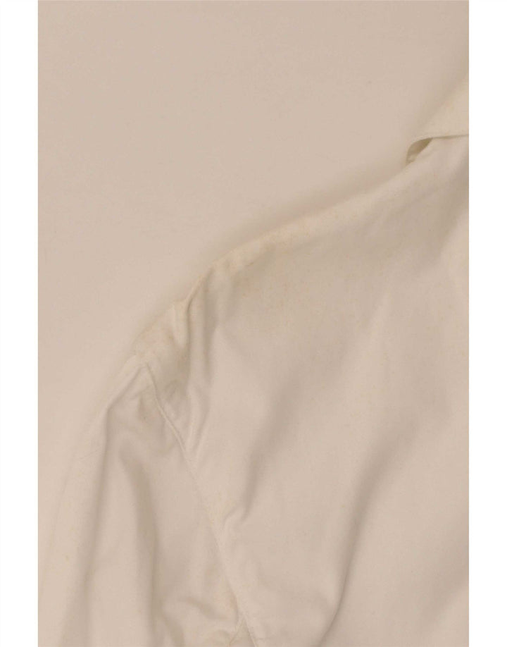 Sergio Tacchini Mens Bomber Jacket UK 40 Large White Cotton