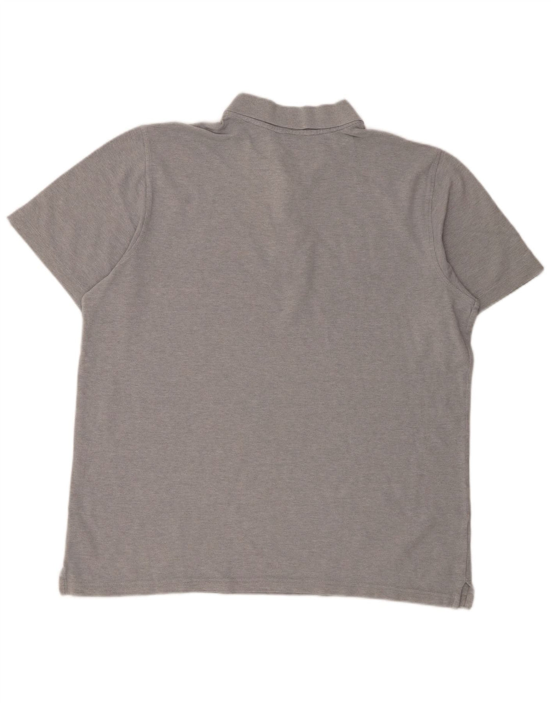 Reebok Mens Polo Shirt XL Grey Flecked Cotton