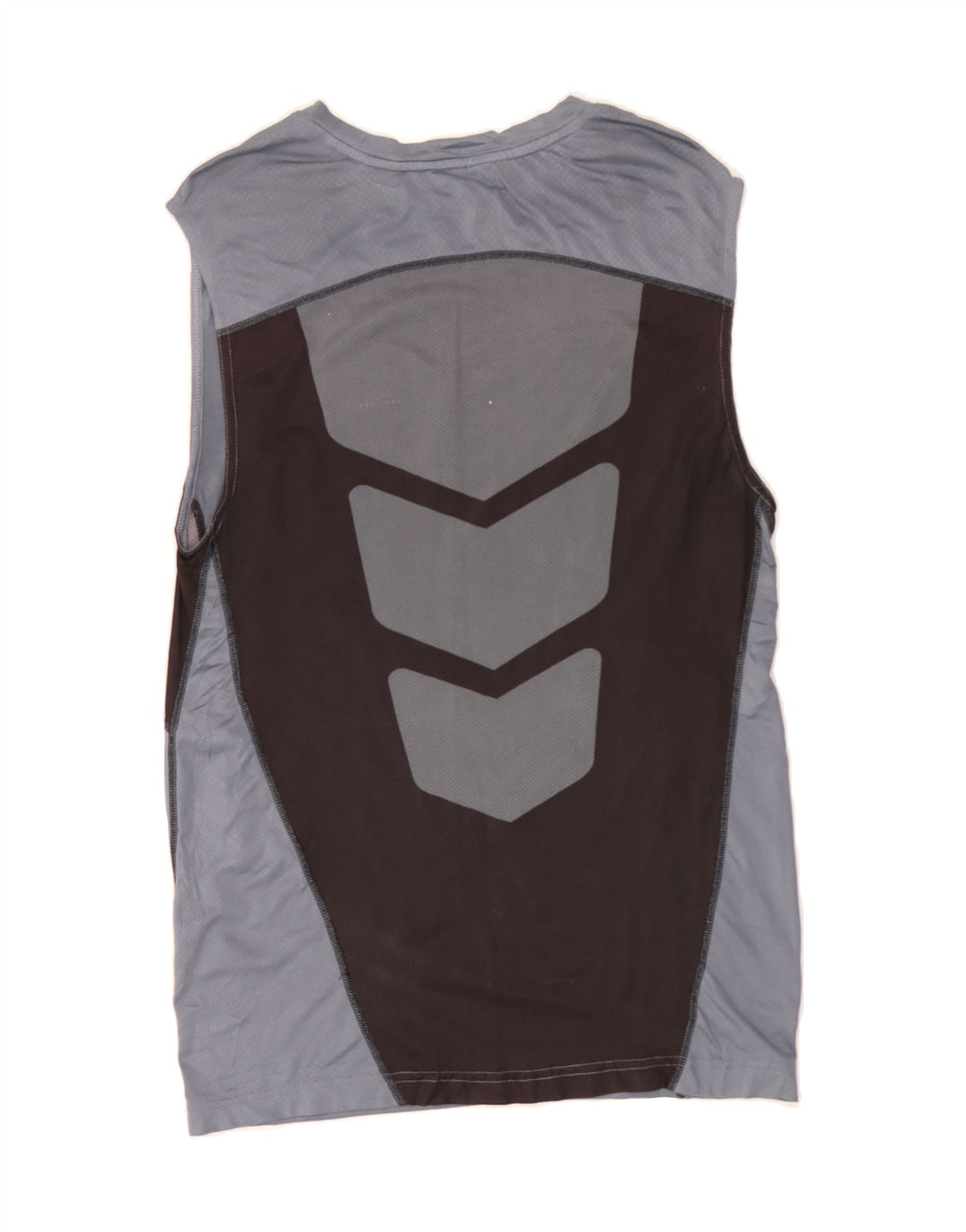 FILA Mens Vest Top Small Grey Colourblock Vintage Fila and Second-Hand Fila from Messina Hembry 