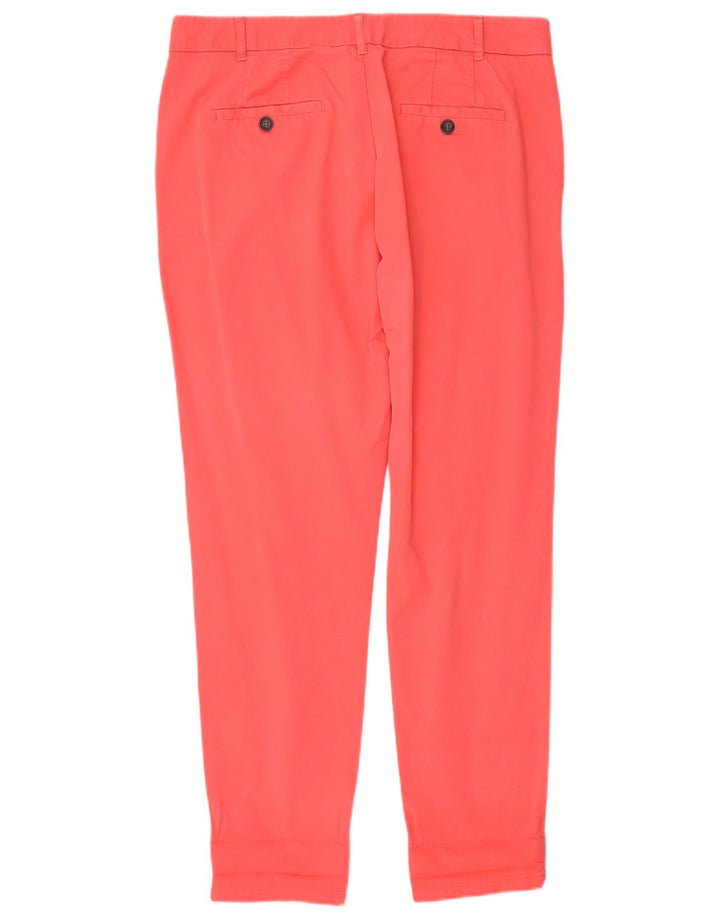 Zara Womens Pegged Chino Trousers Medium W28 L26 Pink