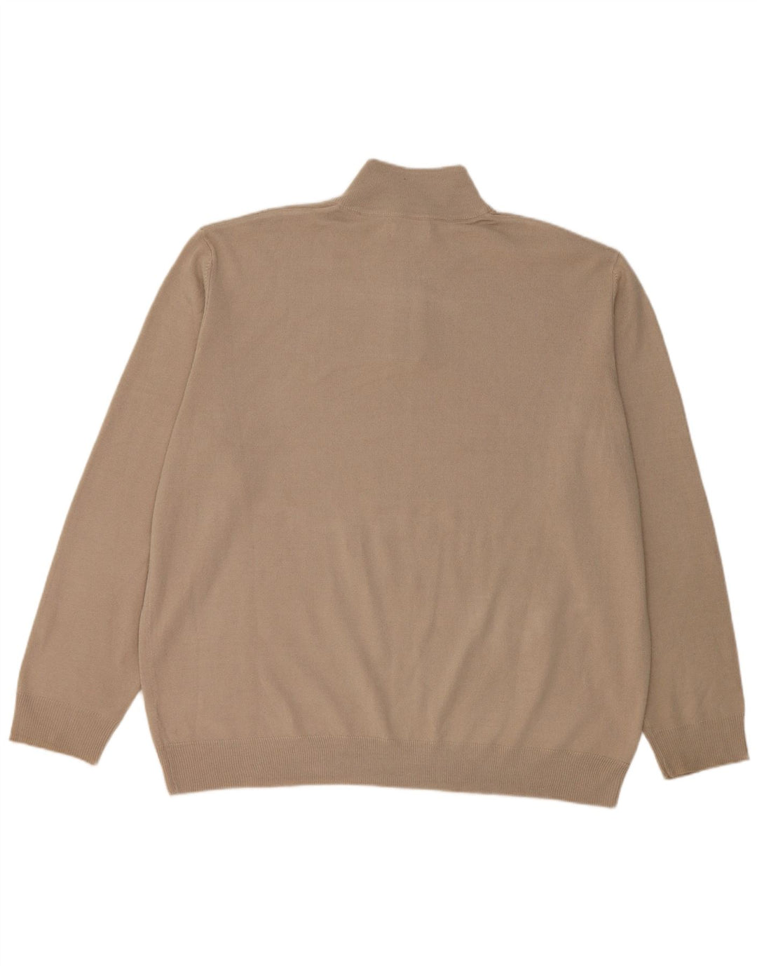 Maglione da uomo Easy con collo con zip 2XL Acrilico beige