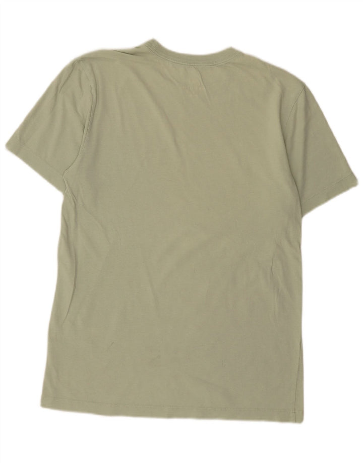 Nike Mens Graphic T-Shirt Top Small Green Cotton