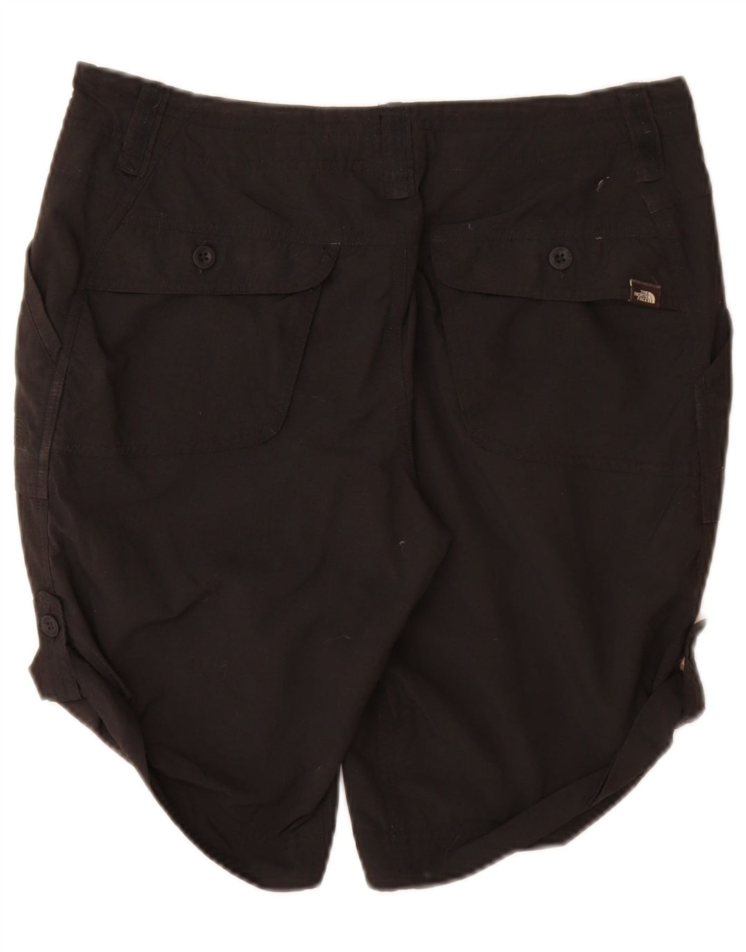 The North Face Womens Casual Shorts US 8 Medium W32  Black Nylon