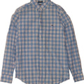 VINEYARD VINES Mens Slim Fit Shirt Medium Blue Check Cotton Vintage Vineyard Vines and Second-Hand Vineyard Vines from Messina Hembry 