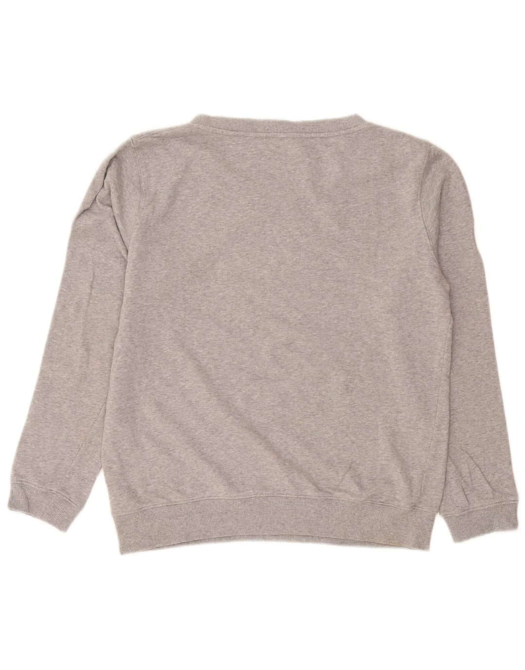 Diesel Mens Graphic Sweatshirt Jumper Small Grey Cotton