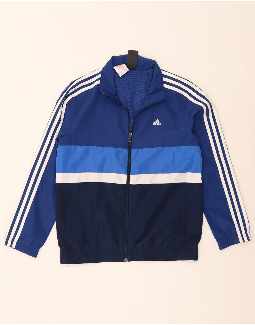 Adidas Træningsdragt Topjakke til drenge 11-12 år Blå Colourblock Polyester